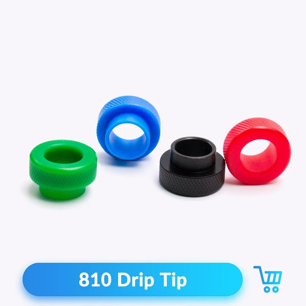 Дрип тип Quartz Banger 810 с широким отверстием для V8 RDA RTA Tank испаритель атомайзер