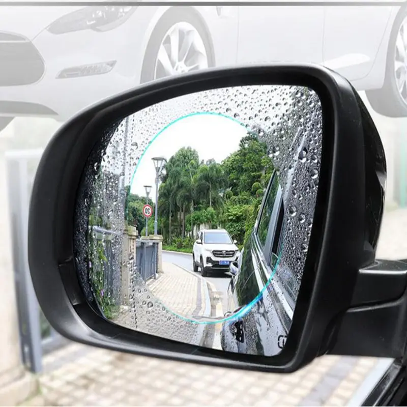 

2Pcs Universal Car Rearview Mirror Rain Eyebrow Auto Car Rear View Side Rain Shield Snow Guard Sun Visor Shade Protector