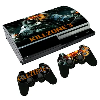

Killzone 3 Skin Sticker Decal for PS3 Fat PlayStation 3 Console and Controllers For PS3 Fat Skins Sticker Vinyl Film