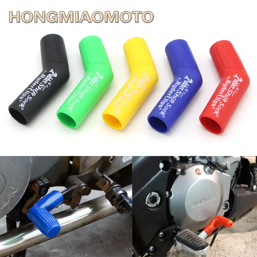 

Motorcycle Gear Lever Set Notch Set Refires Protective Case Shift Lever Sleeve Motorcycle Modification Accessories With Logo