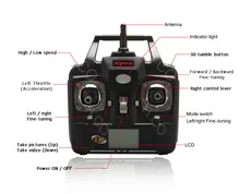 100% Original SYMA X5SW WIFI RC Drone fpv Quadcopter with HD Camera 2.4G 6-Axis Real Time quadcopter Toys (In stock)