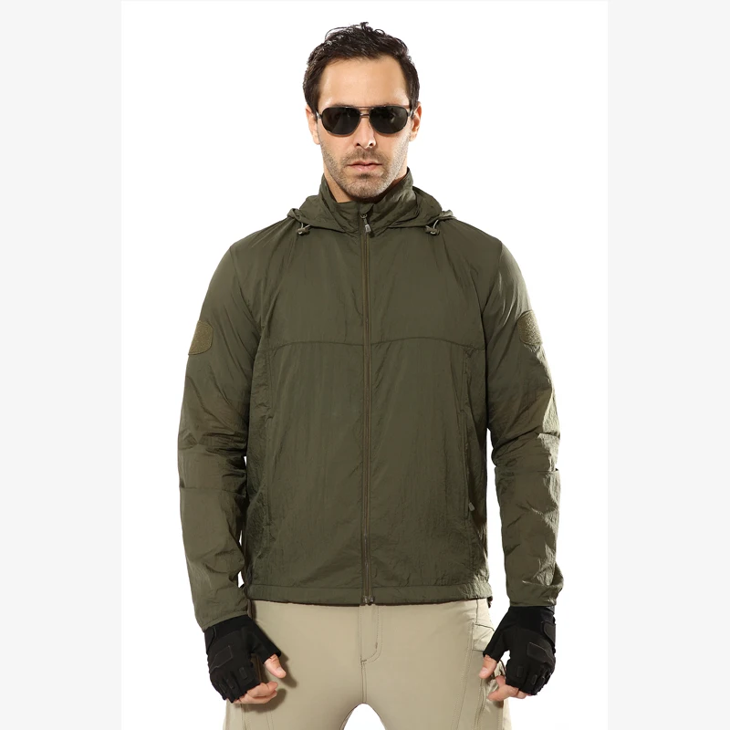 Мужская быстросохнущая куртка SOLDIER летняя тонкая водонепроницаемая с защитой от