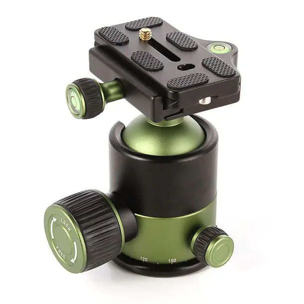 

SYS-90 Professional 20KG Metal Heavy Duty Camera Tripod Ball Head w/ QR Quick Release Plate 1/4"Screw