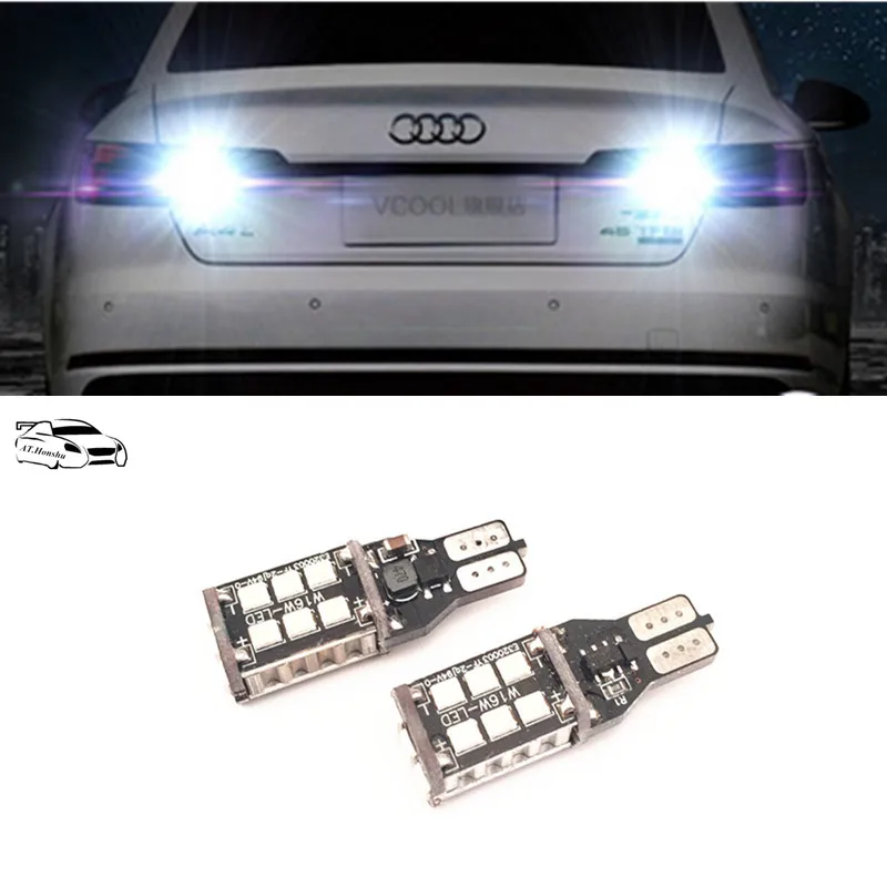 2x T15 Canbus LED Car Back Up Reverse Lights For Audi A3 8V A4 B5 B6 B7