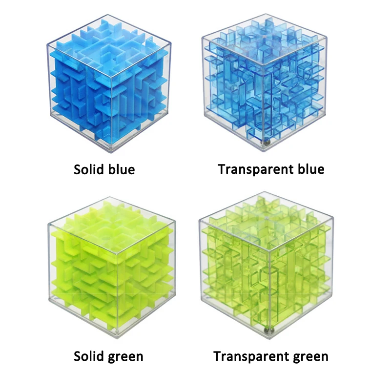 Green Maze font b Magic b font font b Cube b font Puzzle 3D Mini Speed