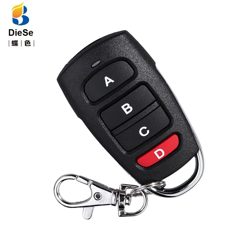 433MHz Remote Control Duplicator Cloning Copy Came for Garage Door Opener 4 buttons RF Learning Copying Transmitter 433MHz Remote Control Duplicator Cloning Copy Came for Garage Door Opener 4 buttons RF Learning Copying Transmitter