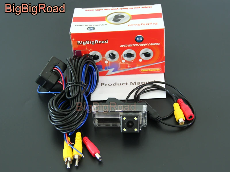 BigBigRoad Car Rear View Reverse Backup Parking Camera For Toyota Land Cruiser 200 LC100 LC120 LC200 Prado 1998 - 2005 2006 2007 (6)