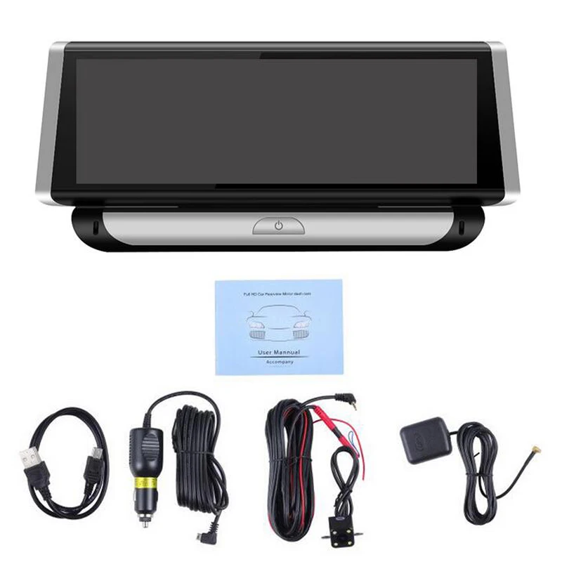 QUIDUX dvr камера автомобиля 4G ADAS P 1080 gps навигации 8 0 &quotips регистраторы Android 5 1
