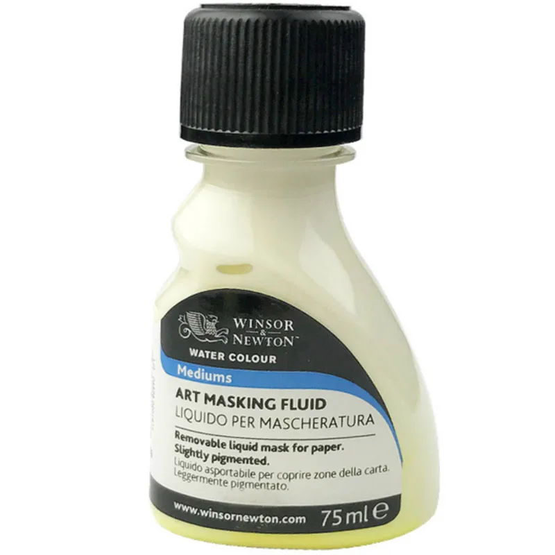 Winsor& Newton Вода цвет медиа Вода цвет белый жидкий искусство маскирующая жидкость клей пигмент покрытие жидкость блокирующая жидкость
