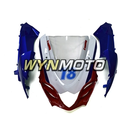 Полный комплект обтекателей для GSXR1000 09-16 09 10 11 12 13 14 15 16 K9 инъекции обтекатели ABS пластмасс кузов белого и синего цвета красный