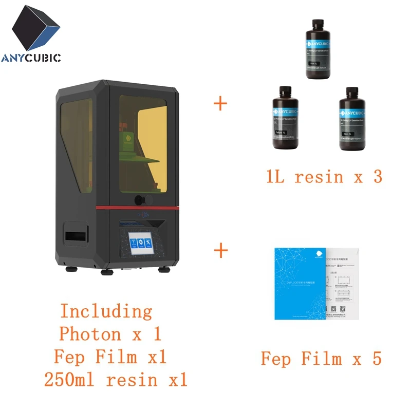 

ANYCUBIC Photon 3D Printer Kit SLA LCD 405nm Resin FEP Films UV Light Desktop Cheap 3D Printer impresora 3d with Warranty