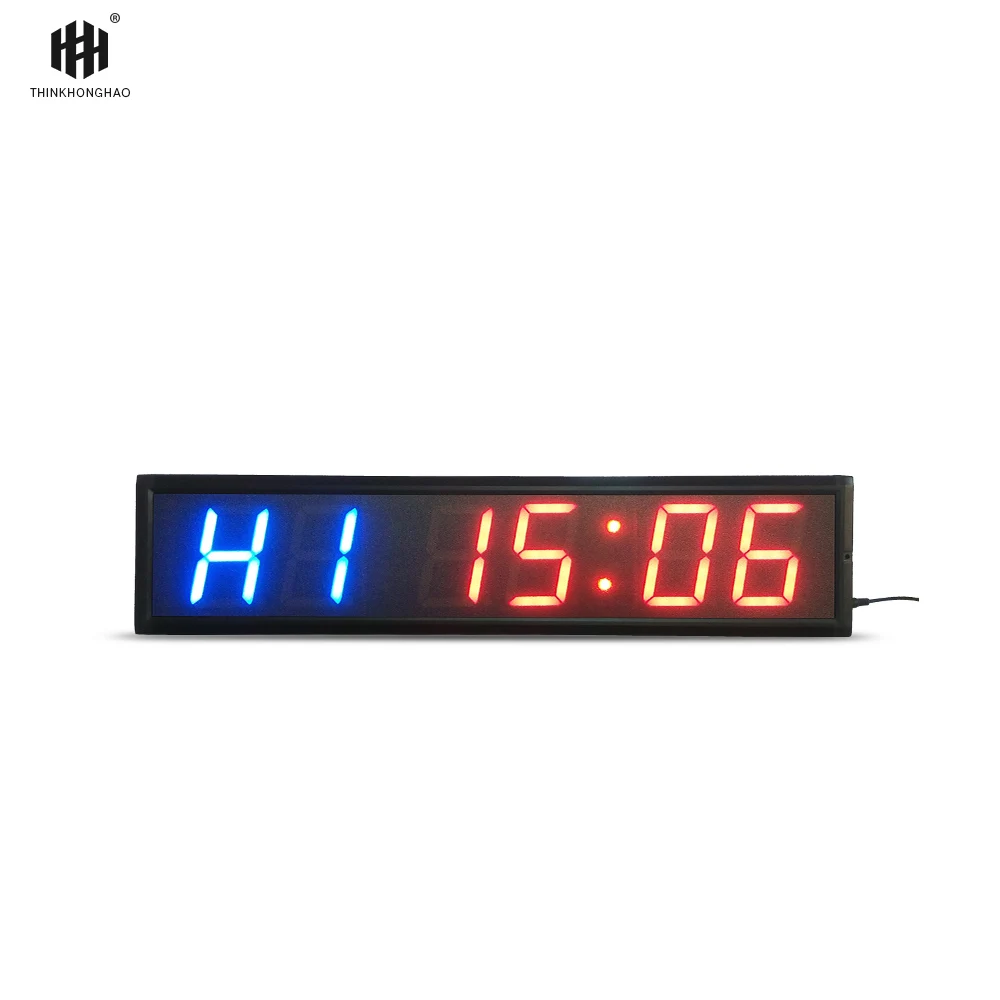  free shipping 4inch GYM Crossfit Timer LED Interval Timer Training Time And Rest Time Alternate Cou - 32752764276