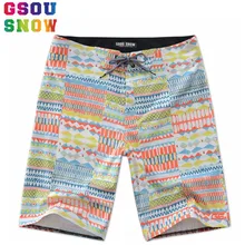 GSOU, снежный бренд, мужские пляжные шорты, быстросохнущие, с принтом, для плавания, летние пляжные шорты, мужские шорты для кайтсерфинга, моторная лодка, спортивные шорты