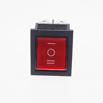 

10 x Red Light DPDT NO/OFF/NO 3 Position 15A 6 Pins Boat Rocker Switch