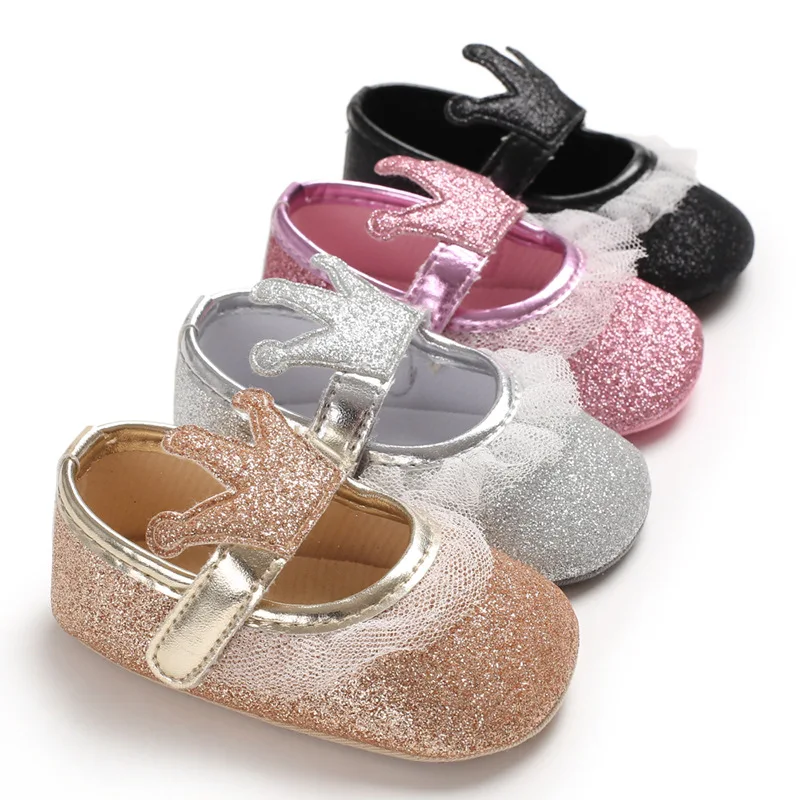Soft Bottom Fashion Tassels Baby Moccasin Newborn Babies Shoes Prewalkers Boots Crown Lace Cute Bbay Girl Shoes