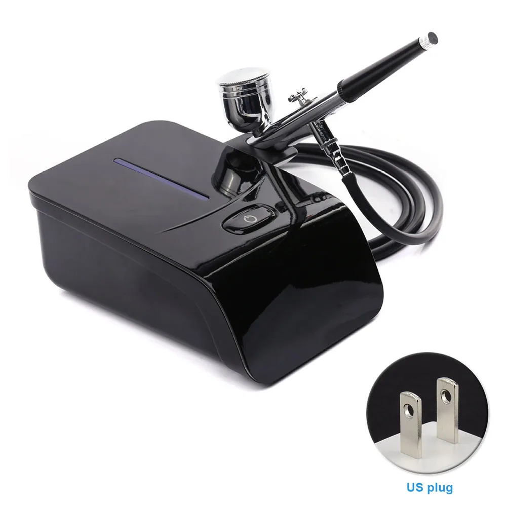 

Art Painting Craft Portable Pump Pen Manicure Dual Action Tattoo Spray Airbrush Set Air Compressor Powerful Multifunctional