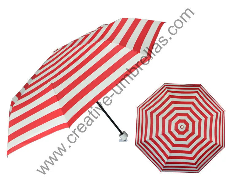 

2pcs/lot,3lots 1 lot free three fold zebra streak pongee silver coating UV protecting all black frame anti rust summer umbrella
