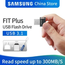 SAMSUNG флэш-накопитель USB 32 Гб 64 Гб 128 ГБ 256 ГБ USB 3,1 Металлический Мини-накопитель карта памяти устройство для хранения U диск
