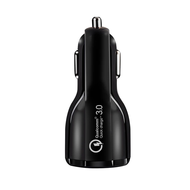 Быстрая зарядка QC 3 0 USB Автомобильное зарядное устройство для Мобильный телефон