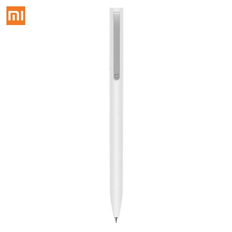 Xiao mi Белый Черный 0,5 мм точка mi jia знак ручка mi ручка гладкая швейцарская заправка Япония Черные, голубые чернила 10 мм Диаметр светильник ручка