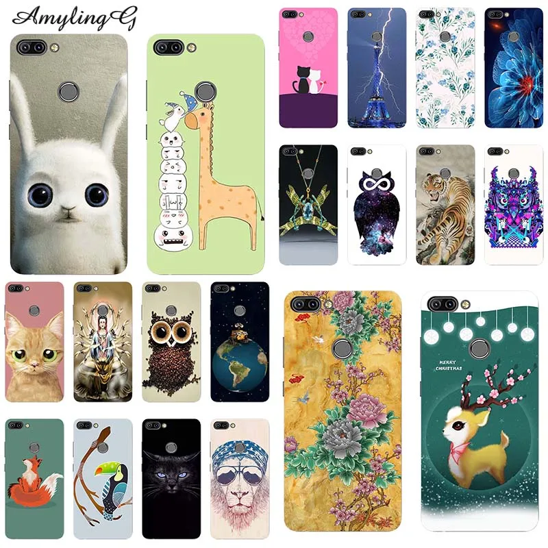

For Tecno Phantom 8 Phone Case For Tecno Phantom8 5.7" Case Print Cute Cartoon Rose Dog Wolf Patterned Cover Soft Silicon TPU HD