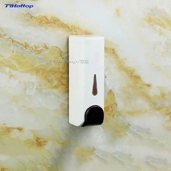 

70x64x190mm Single Soap Dispenser Wall Mount Shower Bath Shampoo Dispenser Soap Lotion Dispenser Container pure Black White