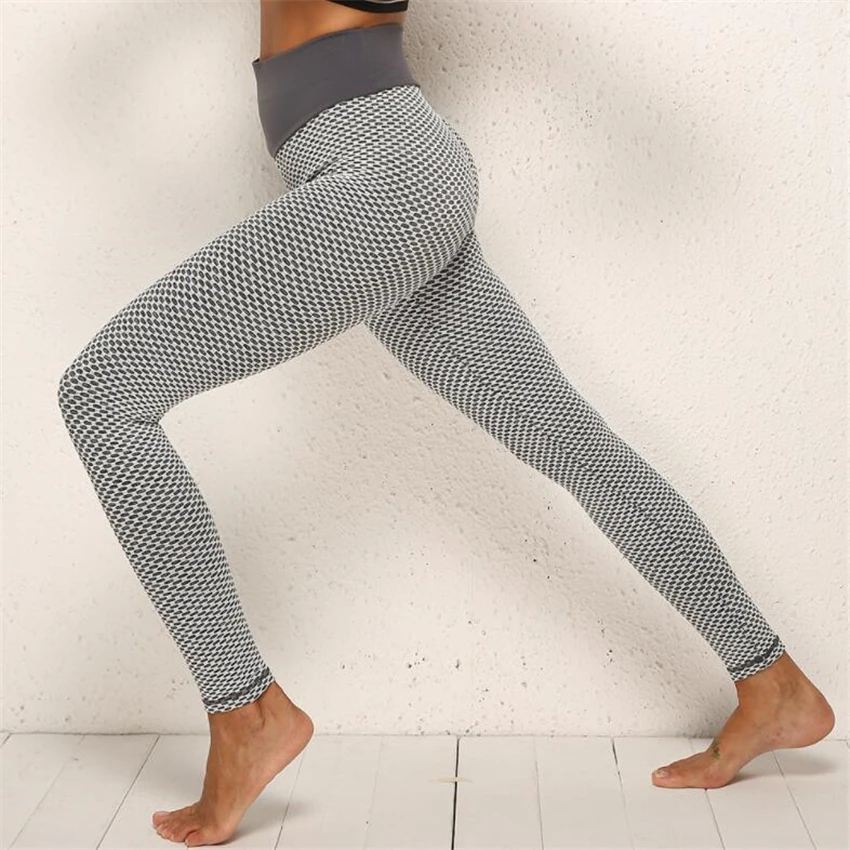 Модные брендовые женские леггинсы с высокой талией в горошек, тренажерные залы, фитнес, Суперэластичные легинсы, спортивная одежда, повседневные женские летние леггинсы