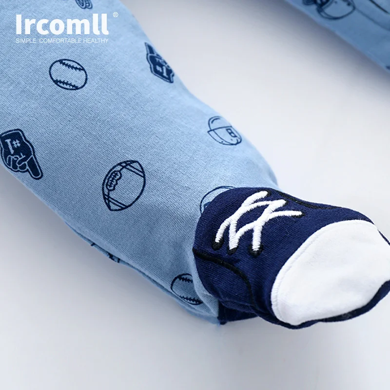 Ircomll детская одежда для новорожденных мальчиков и девочек 100% хлопок комбинезон с