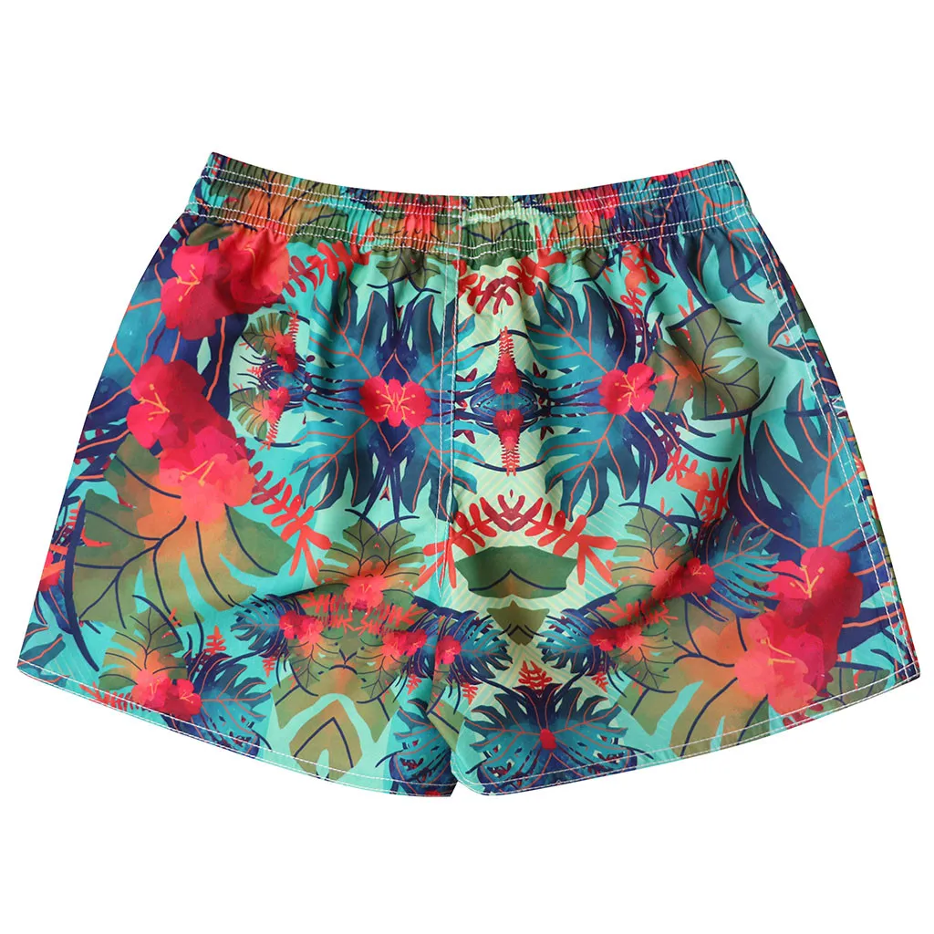 المرأة السراويل السباحة جذوع سريعة الجافة المطبوعة الشاطئ تصفح تشغيل السباحة Watershort Pantalones Cortos # HHH