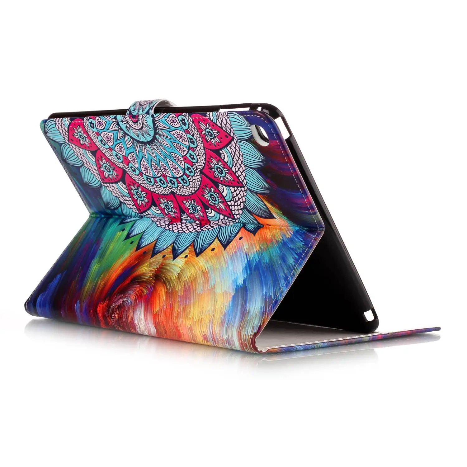Флип чехол из ПУ кожи для Apple ipad mini 5 4 3 2 1 Wolf iPad Samsung Galaxy Tab A A6 10 2016 T585 T580 #|case for ipad|case 2for