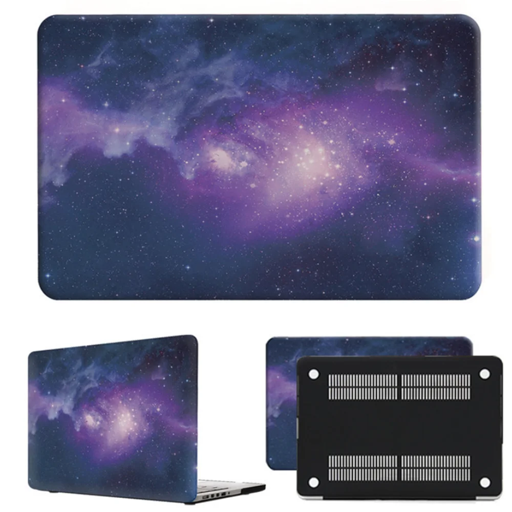 Роскошный Жесткий чехол с поверхностью звездного неба для Macbook Pro Retina Air 11 12 13 15