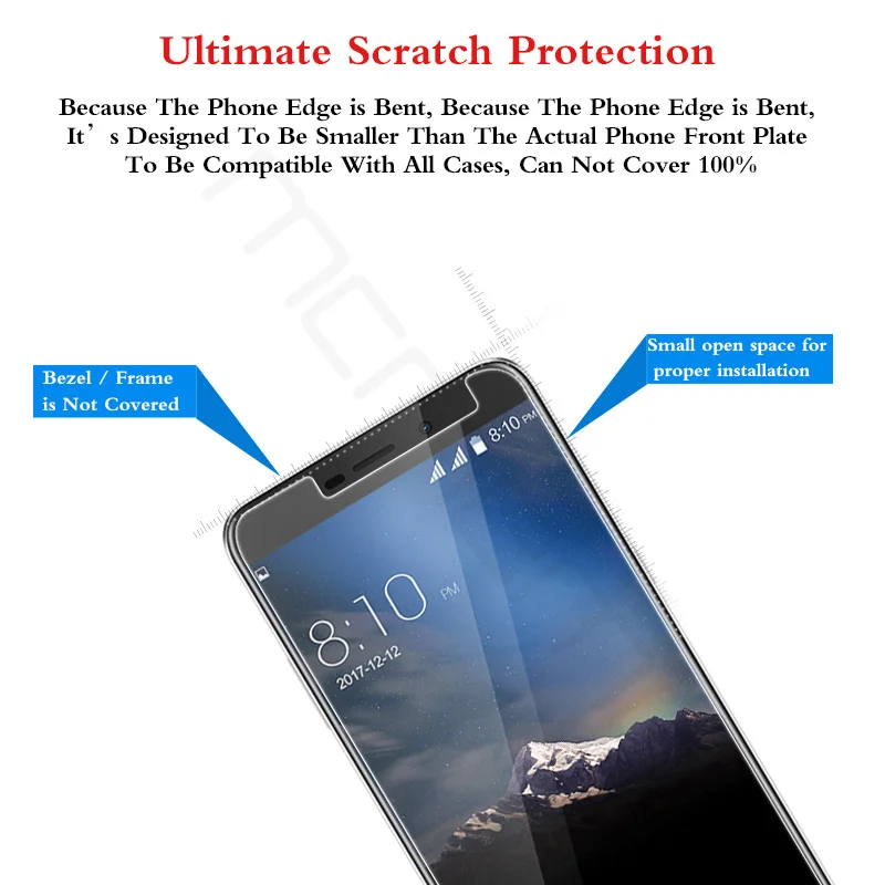 Для Blackview A10/A7 PRO/Omego proTempered Glass ультратонкая защитная пленка Взрывозащищенная для
