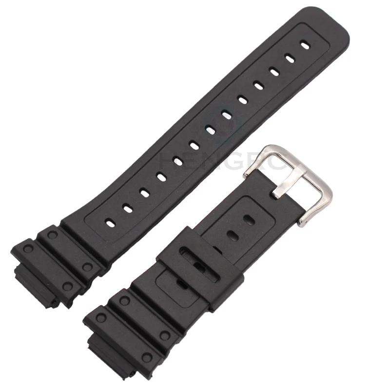 16mm X 25mm Rubber Watchbands High Quality Men Sports Silicone Watch