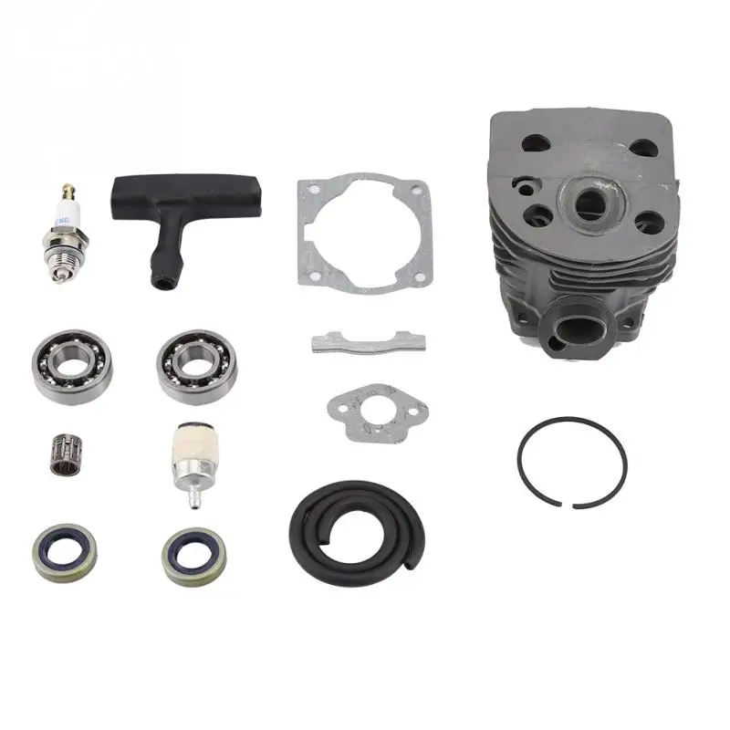 46MM Cylinder Piston Kit With Gasket Oil Seal Pin Bearing Oil Sealsin Power Tool Accessories
