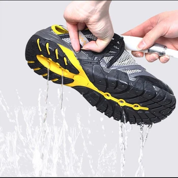 

Summer Couple Outdoor Sneakers Shoes Men Women Wading And Quick-drying Mesh Creek Fishing Leisure Water Sports Breathable Shoes