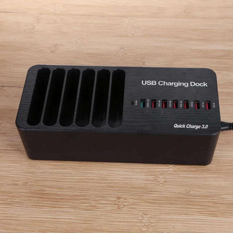 Универсальное многопортовое 8 портов Usb дорожное настенное зарядное устройство настольная зарядная станция для мобильного телефона ноутбука(штепсельная Вилка европейского стандарта