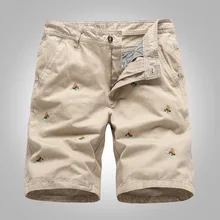 CHUQING Летние повседневные рабочие шорты мужские Брендовые спортивные шорты