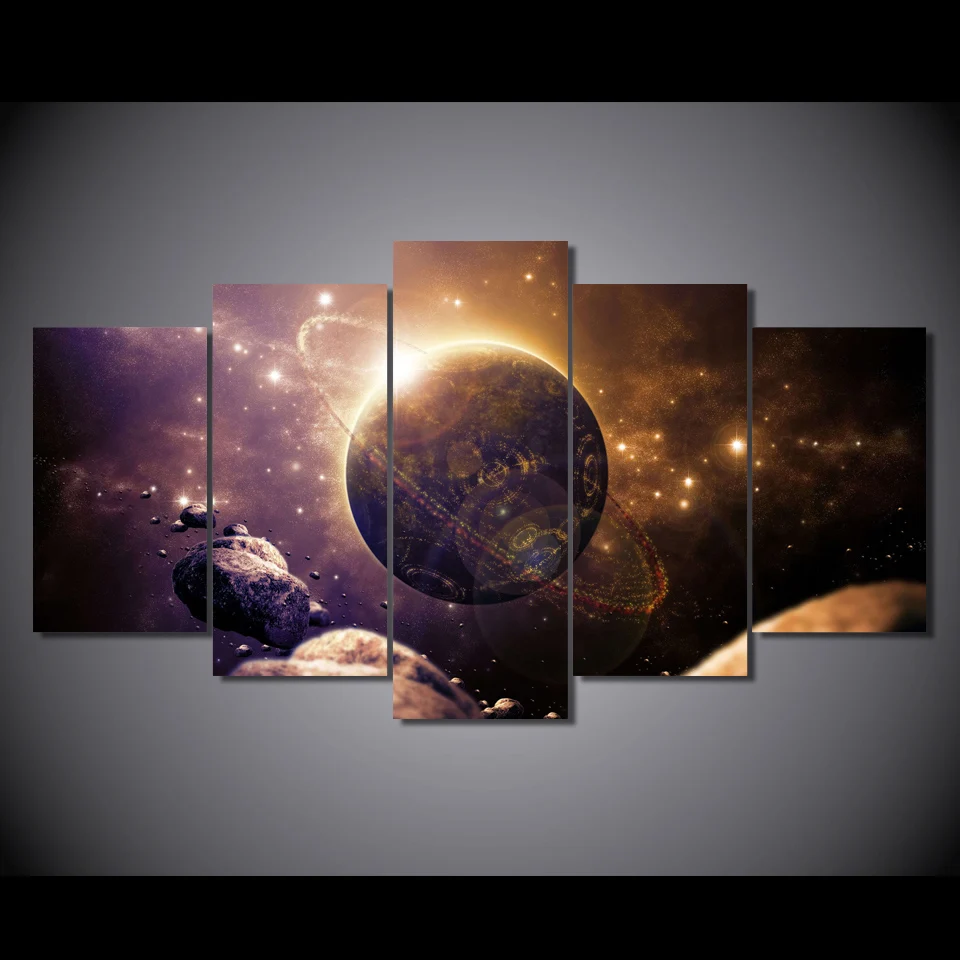 

HD Printed Planet of the universe Painting Canvas Print room decor print poster picture canvas Free shipping/ny-5749