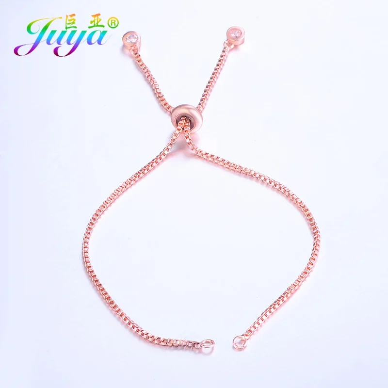 6pieces rose gold HandmadeCrystal Подвески Ювелирных изделий проложить Циркон Круг сердца Соединитель подвески для женщин Браслеты Серьги Изготовление ювелирных изделий - Окраска металла: 6pieces rose gold