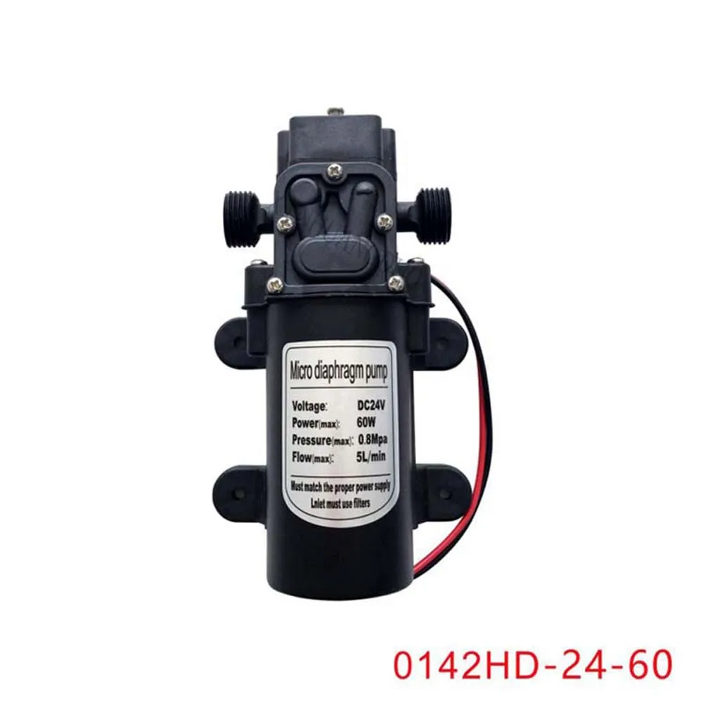DC 12 V/24 V 60 W 5Lpm Высокого Давления микро мембранный Водяной насос с автоматическим переключателем Reflux/Smart type