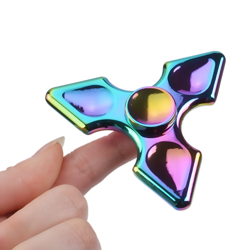 Buy Rainbow Hand Spinner Fidget Zinc Alloy Fidget