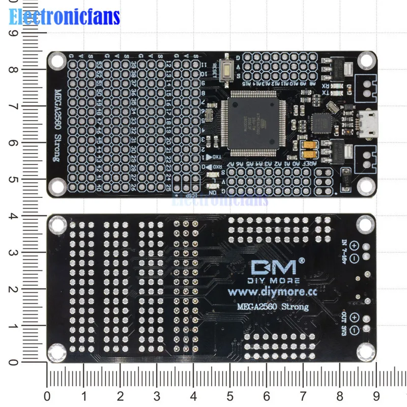Плата микроконтроллера ATmega2560 ATmega16U2 MEGA 2560 MEGA2560 R3 плата Micro USB 16 МГц замена CH340 CH340G