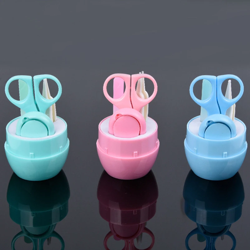 4 шт./компл. детская пилка для ногтей набор инструментов из нержавеющей стали