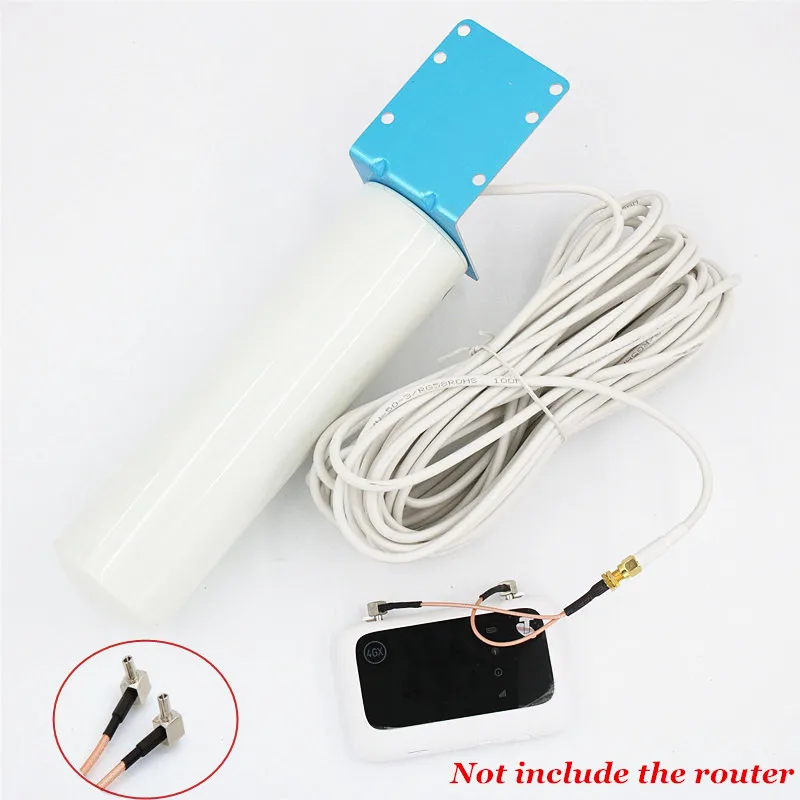 10m SMA male_1_router _dual TS9 connector 