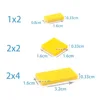 200pcs DIY Building Blocks Figure Bricks Ceramic Tile 2x2 Educational Creative Size Compatible With 3068 Toys for Children 3