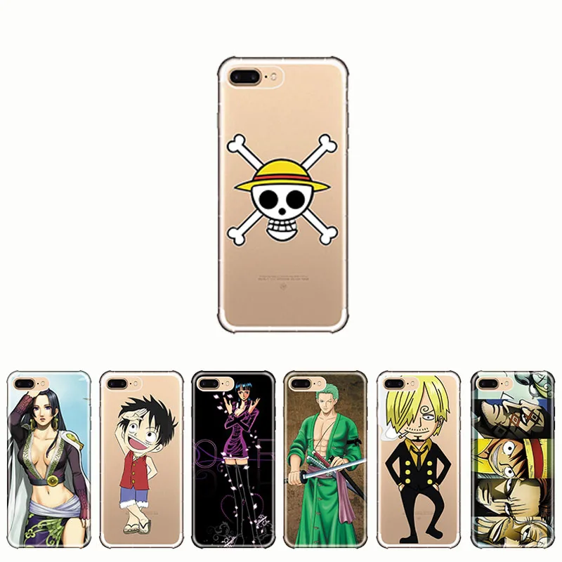 

Silicone Soft ONE PIECE Phone Case Japanese Anime Luffy Zoro Coque for Apple iphone 7 8 plus XS MAX 6S X 5 6 5S SE 6PLUS XR XS
