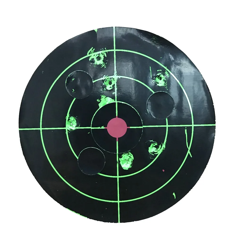 5 &quotX5.5&quot Зеленый цвет реактивной и splatter стрельбы цели для пистолета винтовки