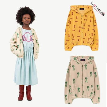 

Kids Jacket 2019 TAO Brand New Autumn Winter Boys Girls Zipper Fashion Print Hoodies Coat Baby Children Outwear Clothes