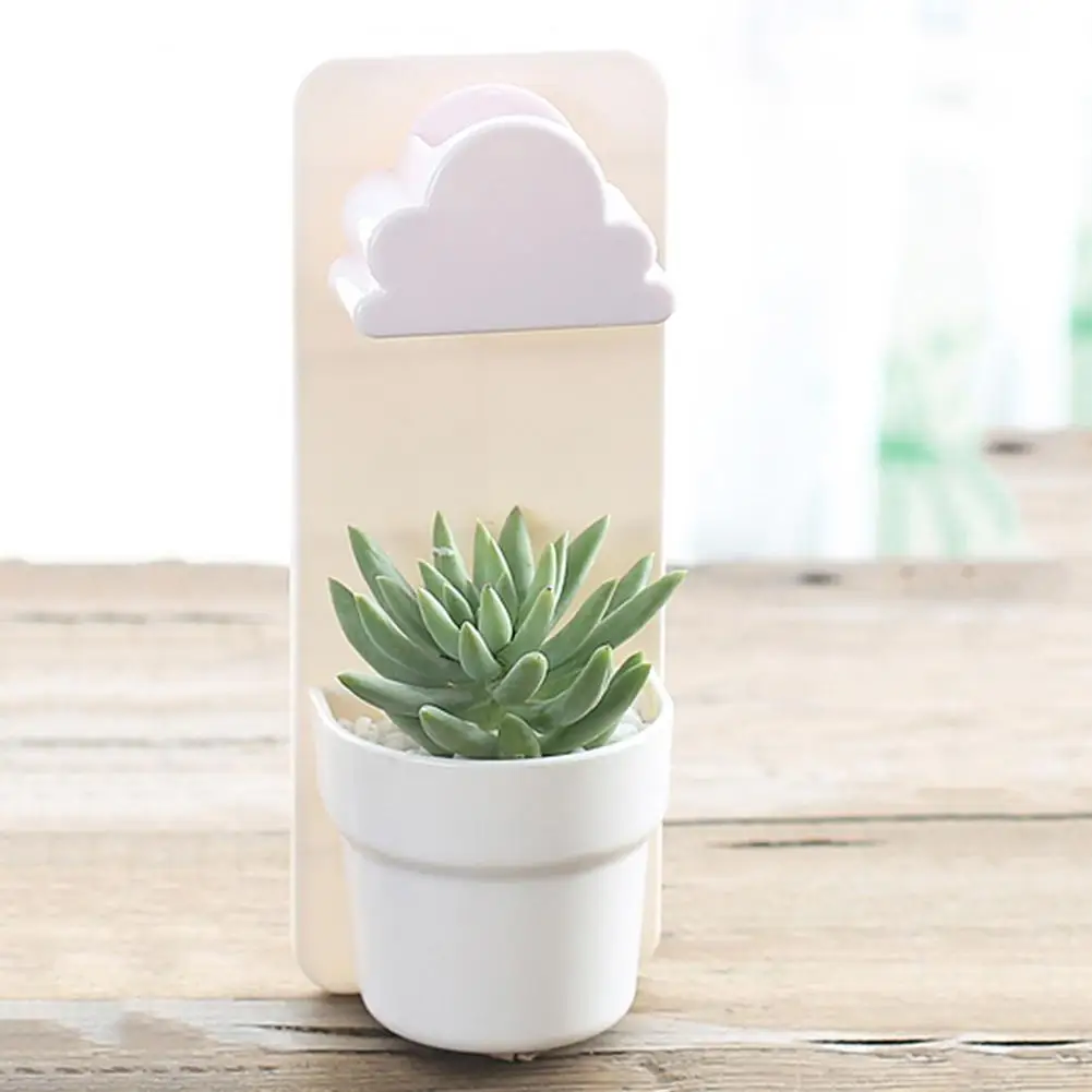 

LumiParty Creative Cloud Flowerpot Wall-Mounted Plant Pot Yard Home Office Decoration (without Soil or Plants)-20