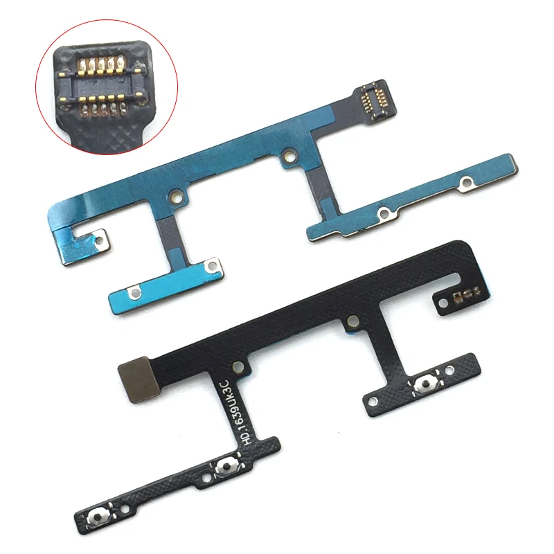 

New Power On Off Volume Button Side Key Flex Ribbon For ZTE Blade A512 A 512 Z10